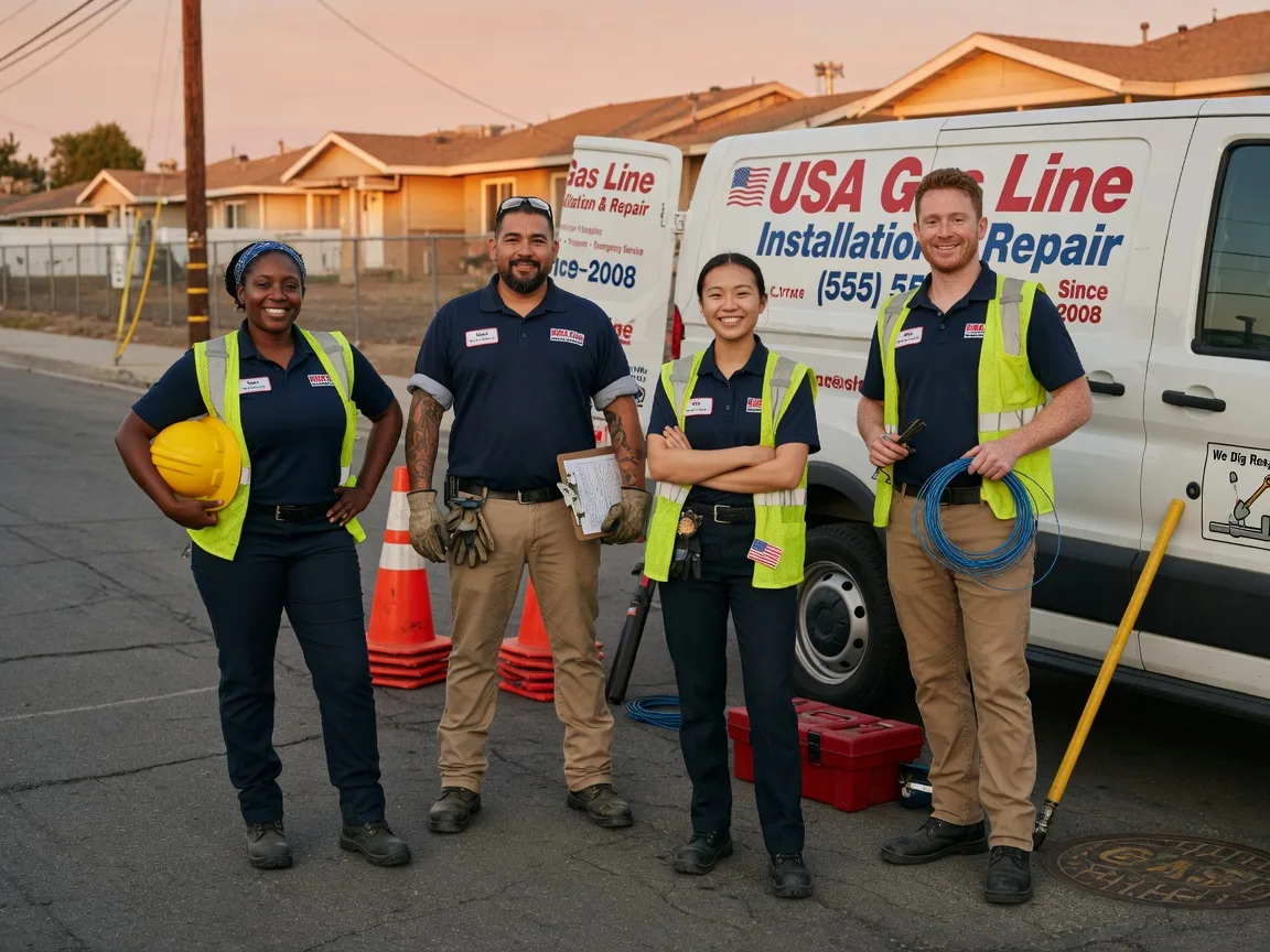 Gas Line Installation company in West Middlesex, PA